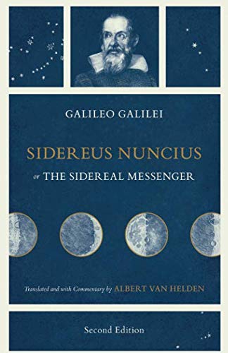 Book Cover Sidereus Nuncius, or The Sidereal Messenger