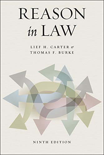 Book Cover Reason in Law: Ninth Edition
