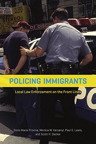 Book Cover Policing Immigrants: Local Law Enforcement on the Front Lines (Chicago Series in Law and Society)