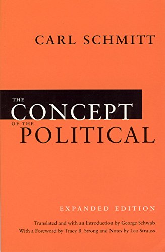 Book Cover The Concept of the Political: Expanded Edition
