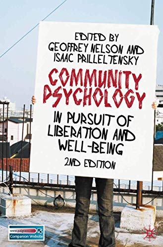 Book Cover Community Psychology: In Pursuit of Liberation and Well-being