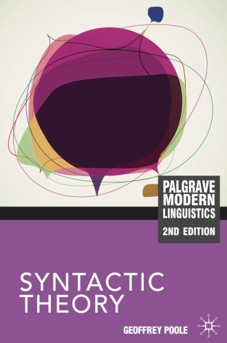 Book Cover Syntactic Theory (Macmillan Modern Linguistics)