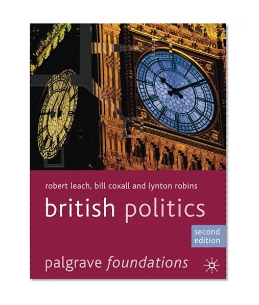 Book Cover British Politics (Palgrave Foundations Series)