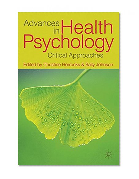 Book Cover Advances in Health Psychology: Critical Approaches