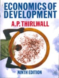Book Cover Economics of Development 9e Ind ed