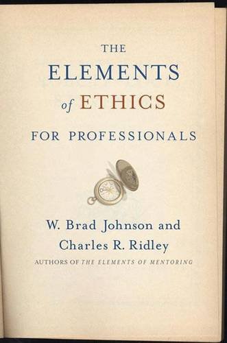 Book Cover The Elements of Ethics for Professionals