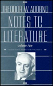 Notes to Literature, Volume 2 (European Perspectives: A Series in Social Thought and Cultural Criticism)