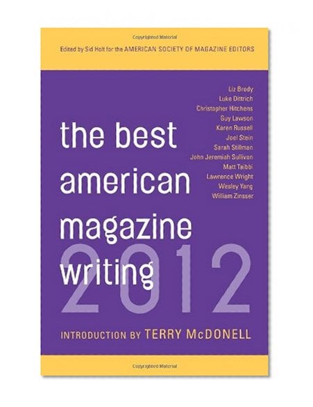 Book Cover The Best American Magazine Writing 2012