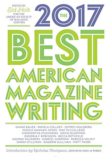 Book Cover The Best American Magazine Writing 2017