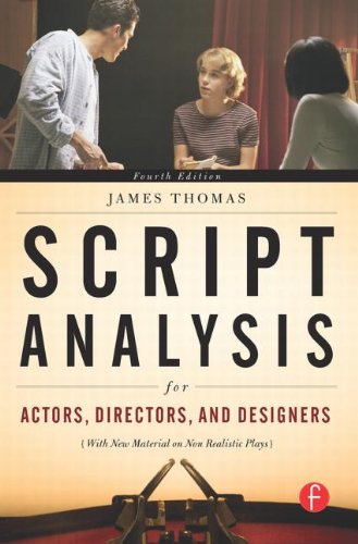 Book Cover Script Analysis for Actors, Directors, and Designers