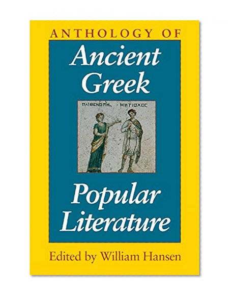 Book Cover Anthology of Ancient Greek Popular Literature