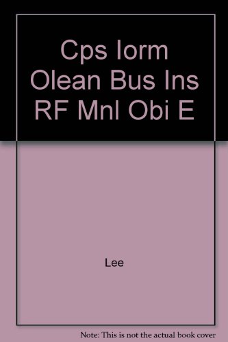 Cps Iorm Olean Bus Ins RF Mnl Obi E