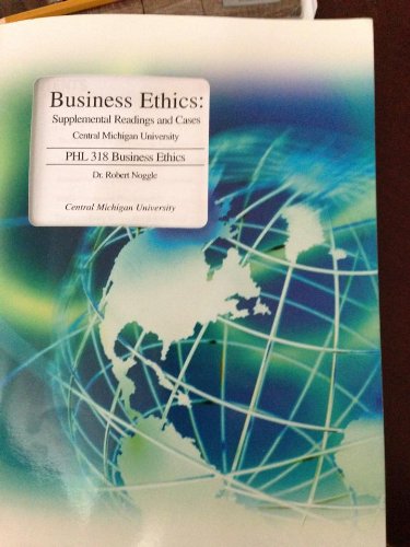 Book Cover Business Ethics