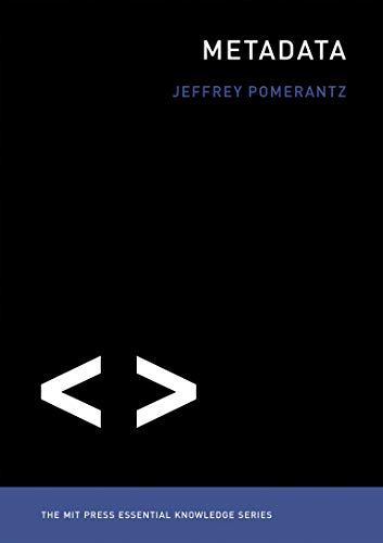 Book Cover Metadata (The MIT Press Essential Knowledge series)