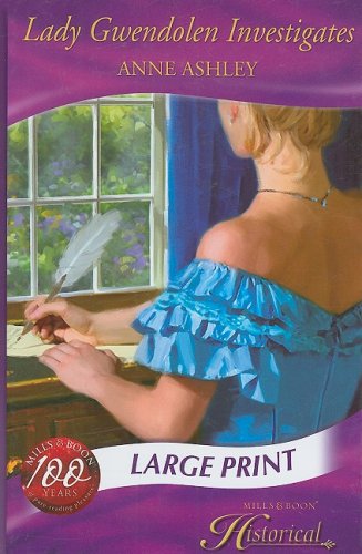Lady Gwendolen Investigates (Mills & Boon Historical Romance)