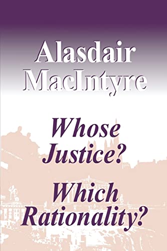 Book Cover Whose Justice? Which Rationality?