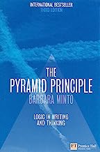 Book Cover The Pyramid Principle: Logic in Writing and Thinking