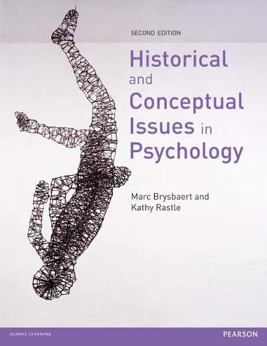 Book Cover Historical & Conceptual Issues in Psychology