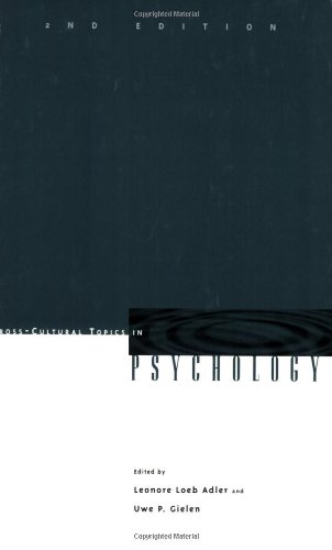 Cross-Cultural Topics in Psychology (2nd Edition)