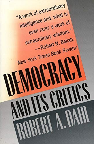 Book Cover Democracy and Its Critics