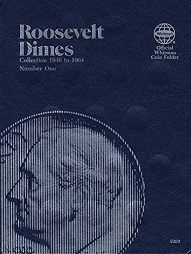 Book Cover Roosevelt Dimes Folder 1946-1964 (Official Whitman Coin Folder)