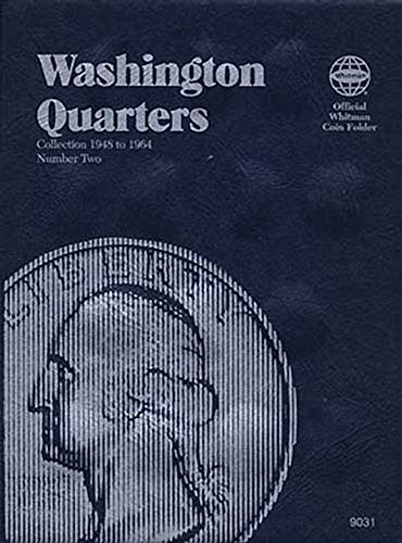 Book Cover Washington Quarter Folder 1948-1964 (Official Whitman Coin Folder)