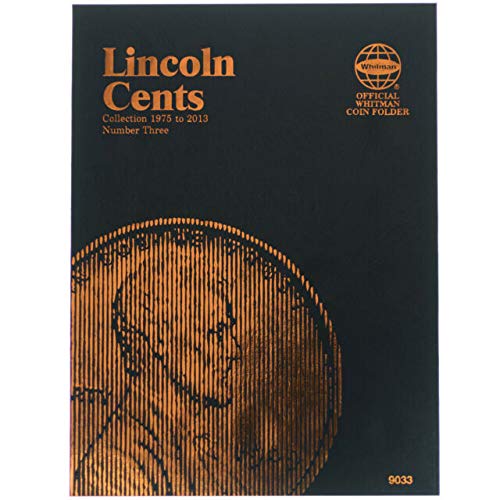 Book Cover Lincoln Cents Collection 1975 to 2013 Number Three