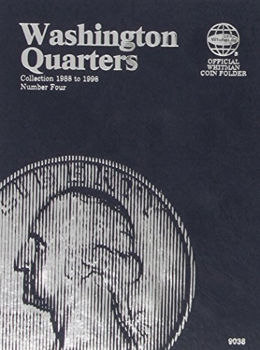 Book Cover Washington Quarter Folder Starting 1988