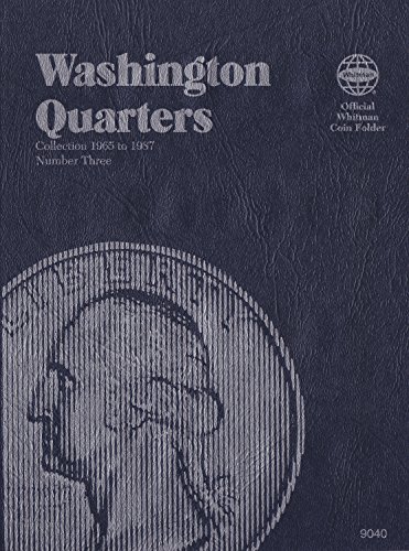 Book Cover Washington Quarter Folder 1965-1987 (Official Whitman Coin Folder)