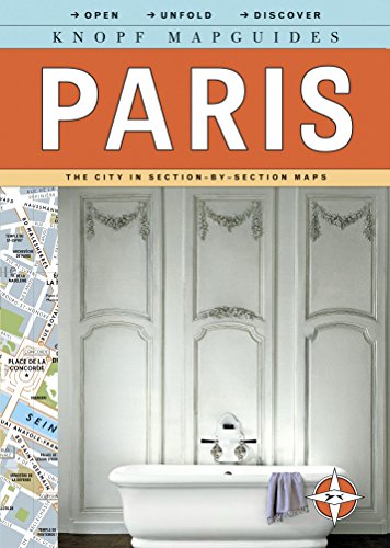 Book Cover Knopf Mapguides: Paris: The City in Section-by-Section Maps (Knopf Citymap Guides)
