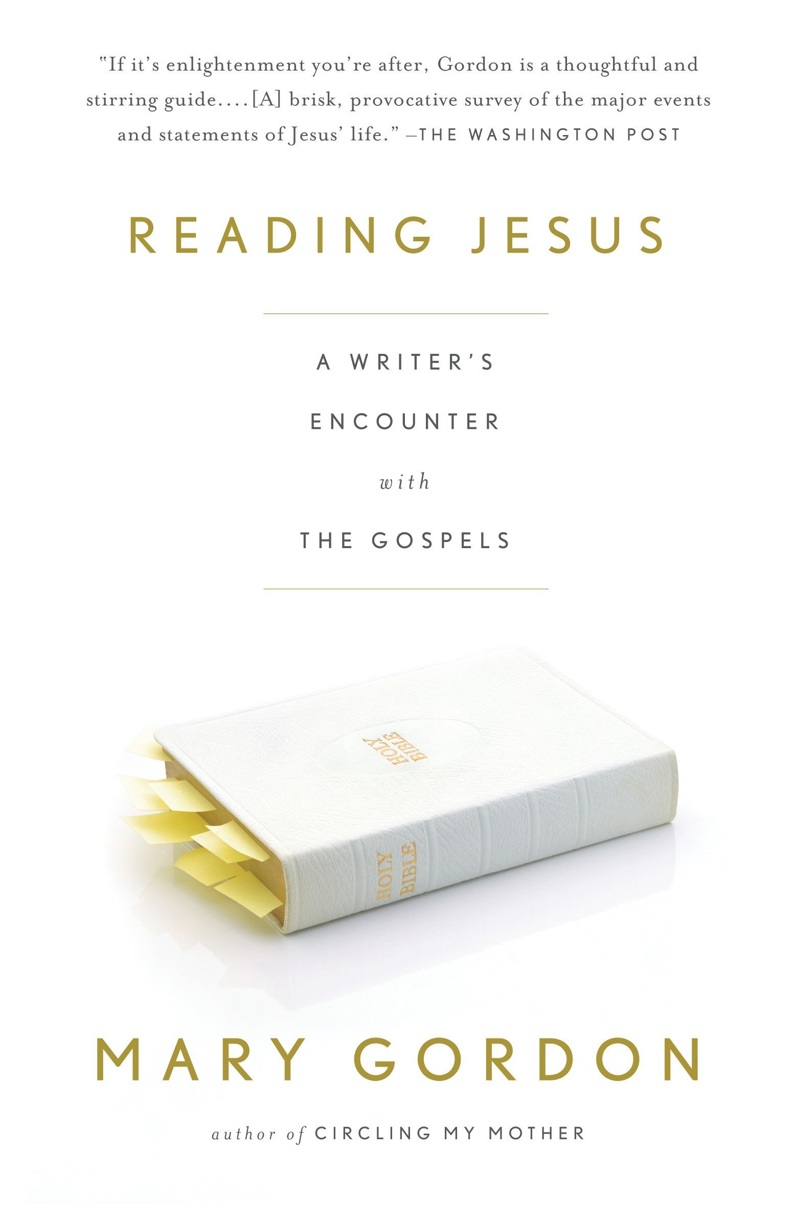 Book Cover Reading Jesus: A Writer's Encounter with the Gospels