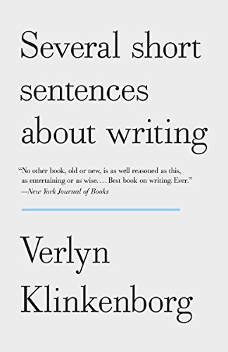 Book Cover Several Short Sentences About Writing