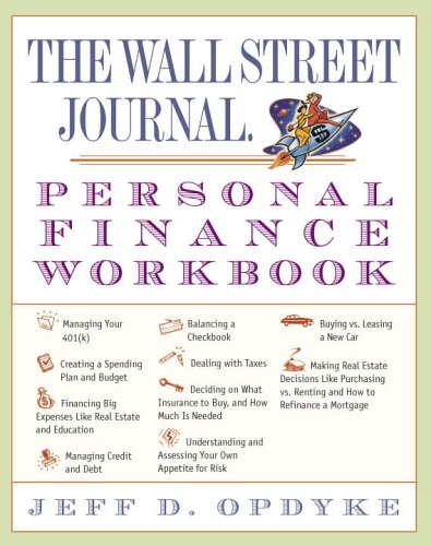 Book Cover The Wall Street Journal. Personal Finance Workbook