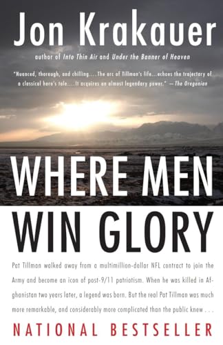 Book Cover Where Men Win Glory: The Odyssey of Pat Tillman