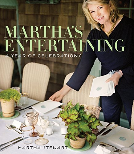 Book Cover Martha's Entertaining: A Year of Celebrations