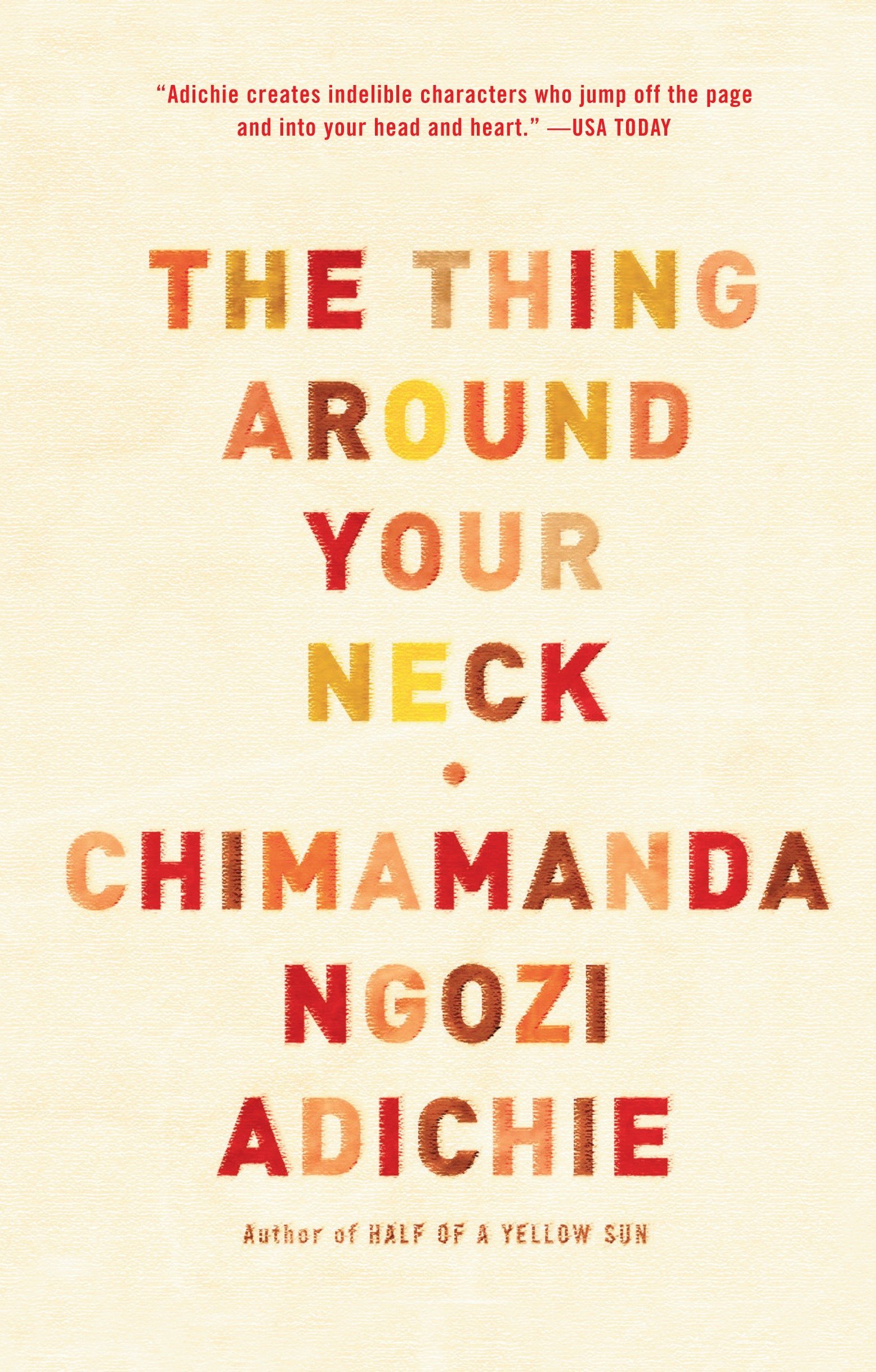 Book Cover The Thing Around Your Neck