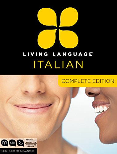 Book Cover Living Language Italian, Complete Edition: Beginner through advanced course, including 3 coursebooks, 9 audio CDs, and free online learning