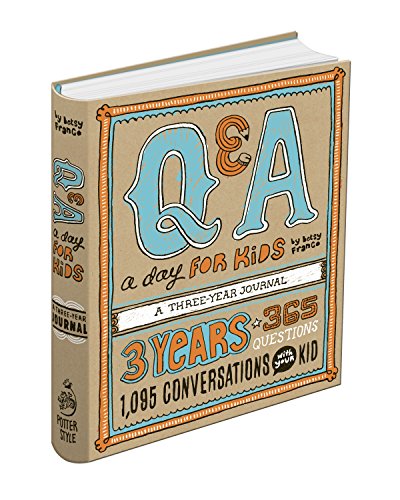 Book Cover Q&A a Day for Kids: A Three-Year Journal