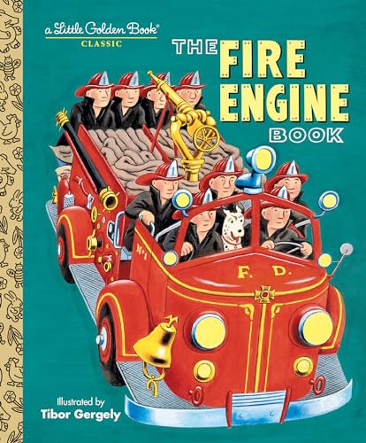 Book Cover The Fire Engine Book (Little Golden Book)