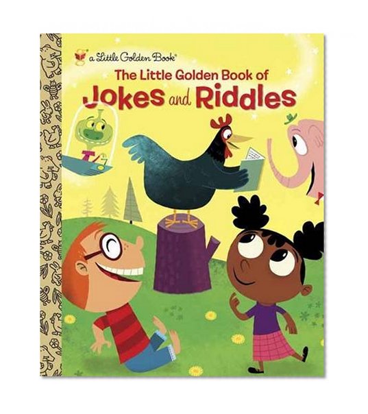 Book Cover The Little Golden Book of Jokes and Riddles