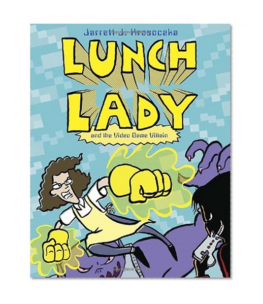 Book Cover Lunch Lady and the Video Game Villain: Lunch Lady #9