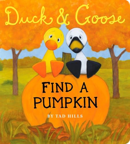 Book Cover Duck & Goose, Find a Pumpkin (Oversized Board Book)