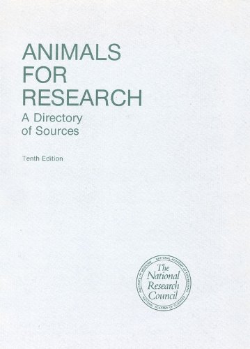 Animals for Research:: A Directory of Sources, Tenth Edition and Supplement