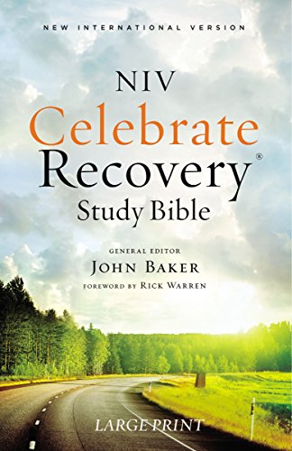 Book Cover NIV, Celebrate Recovery Study Bible, Large Print, Paperback