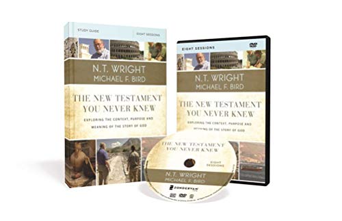 Book Cover The New Testament You Never Knew Study Guide with DVD: Exploring the Context, Purpose, and Meaning of the Story of God