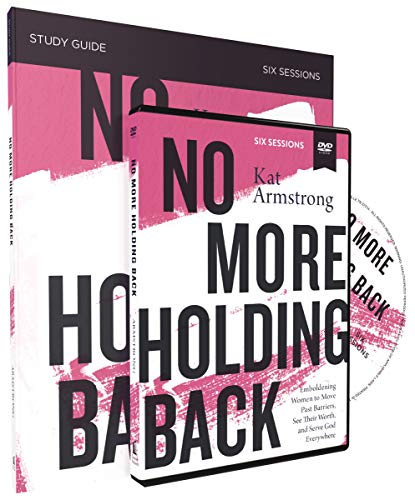 Book Cover No More Holding Back Study Guide with DVD: Emboldening Women to Move Past Barriers, See Their Worth, and Serve God Everywhere