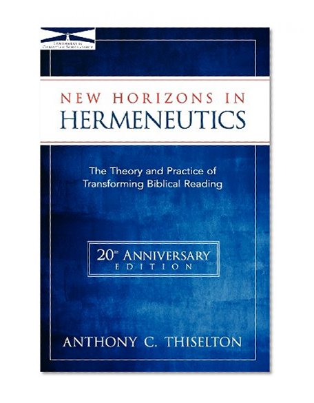 Book Cover New Horizons in Hermeneutics