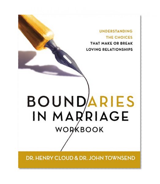 Book Cover Boundaries in Marriage Workbook