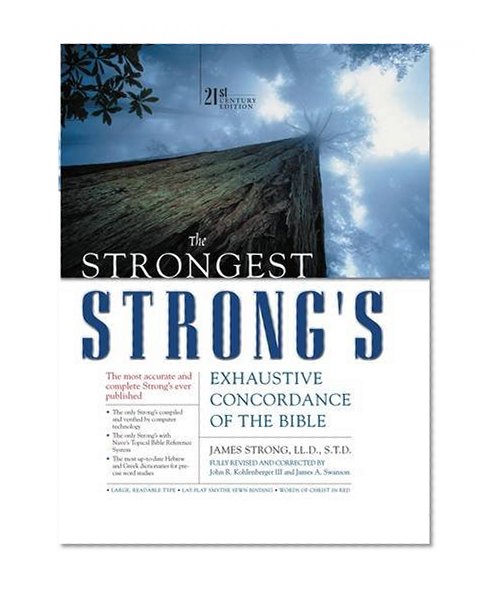 Book Cover The Strongest Strong's Exhaustive Concordance of the Bible
