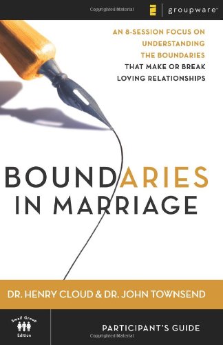 Book Cover Boundaries in Marriage Participant's Guide